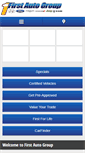 Mobile Screenshot of firstautogroupma.com